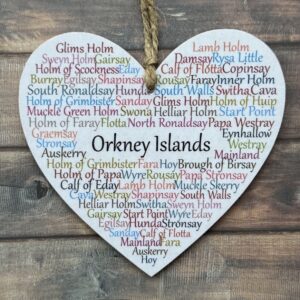 orkney islands area heart