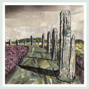 ring of brodgar collage print