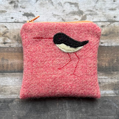 oystercatcher purse (pink)
