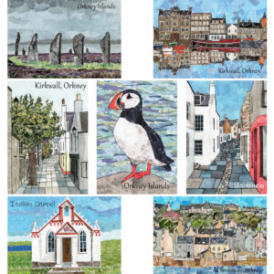 orkney postcard set