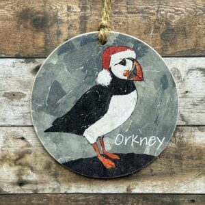 puffin christmas decoration