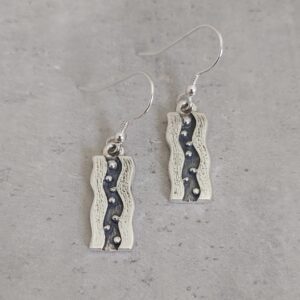 riverbed drop earrings