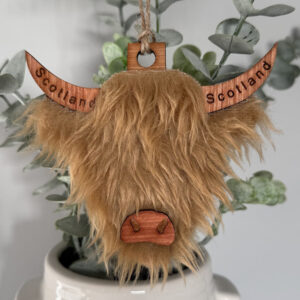 highland cow decoration